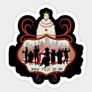 American Circus Sticker